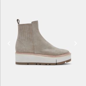 Dolce Vita Trevor Boots in Smoke Suede